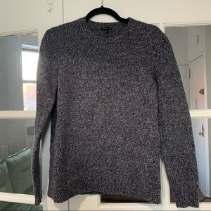 Theory Wool Blue Crew Neck Sweater